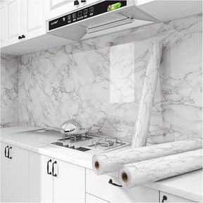 Marble Sheet Roll – Self-Adhesive & Elegant (2ft × 6.5ft)